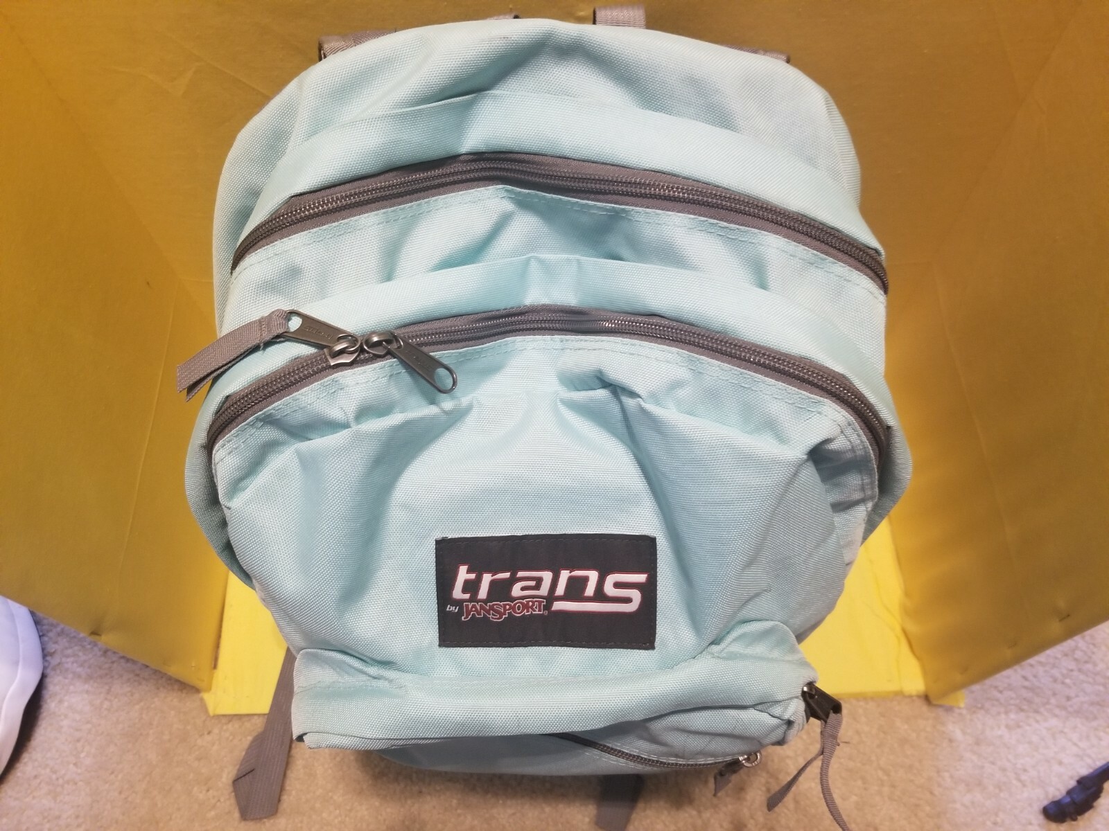 Trans by JanSport 17″ SuperMax Backpack with 15″ Laptop Sleeve (Aqua Dash) JS00T