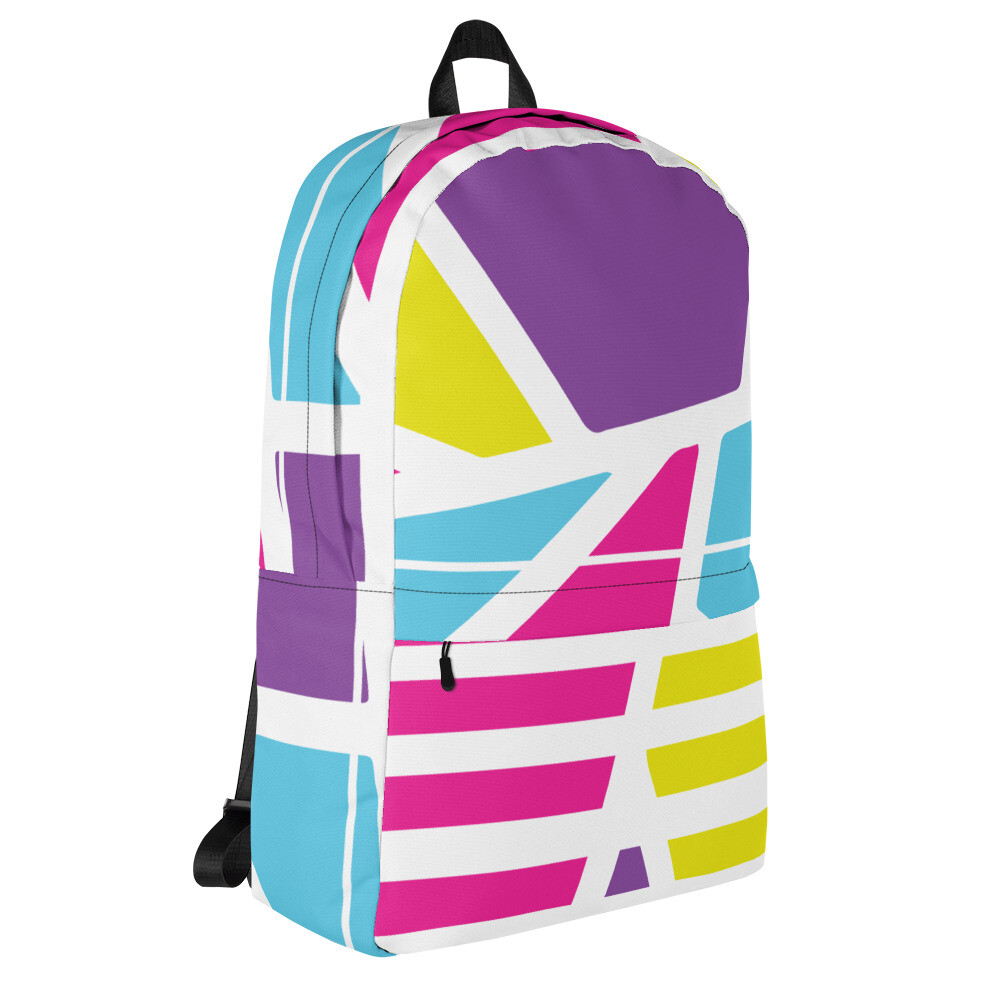 Retro 80s 90s Backpack | Vibrant Retro backpack | Back to School | Kids backpack