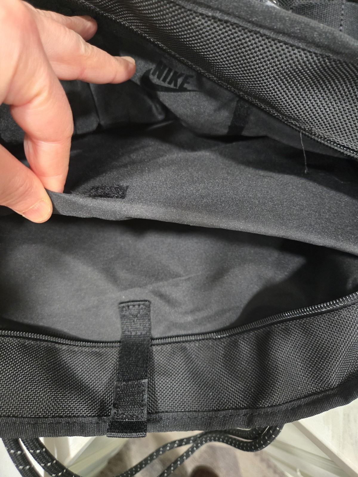 Nike AF-1 Black Tote Bag Sportswear Winterized Issue Unisex Black Tote Bag 26L