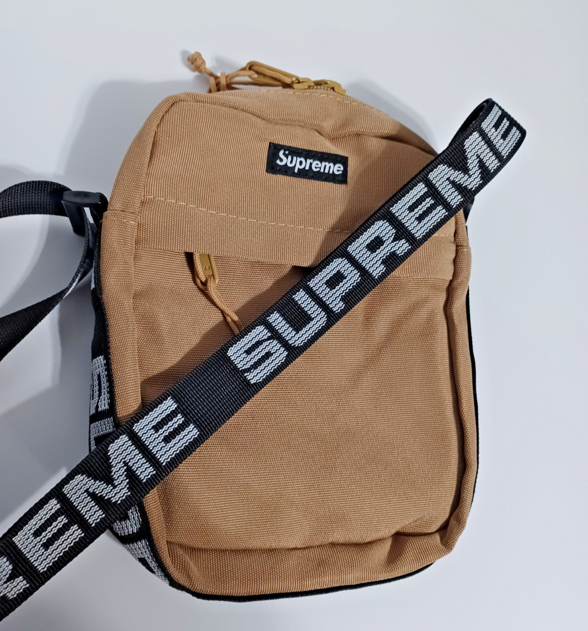 Supreme SS18 Shoulder Bag Tan