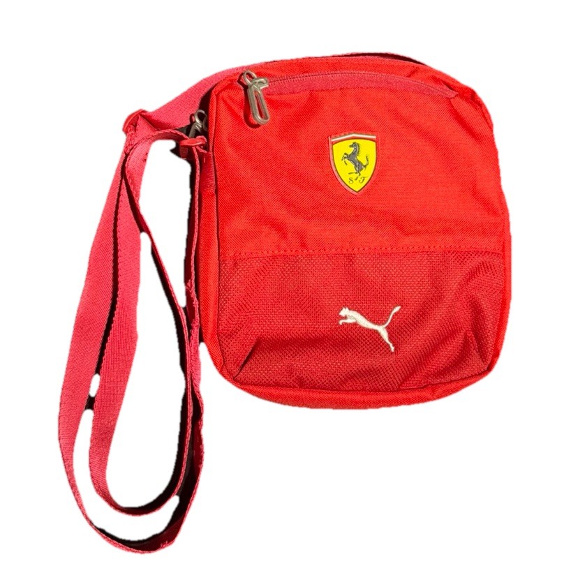 Puma Ferrari Premium SF F1 Portable Shoulder Bag Rosso Corsa 07589801