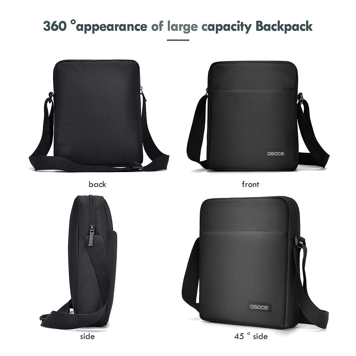 Messenger Bag Crossbody Bag Shoulder Bag for Men Water Resistant Man Bag Man …