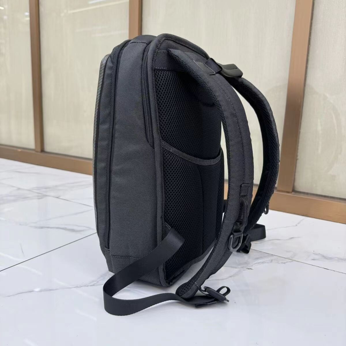 TUMI ALPHA 2603581 Black Gray Slim Backpack Business Nylon Bag UNUSED