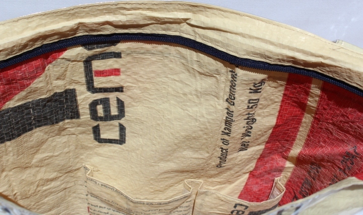 Fair Trade Elephant Brand Recycled Deluxe Beach Tote Bag Handmade in Cambodia