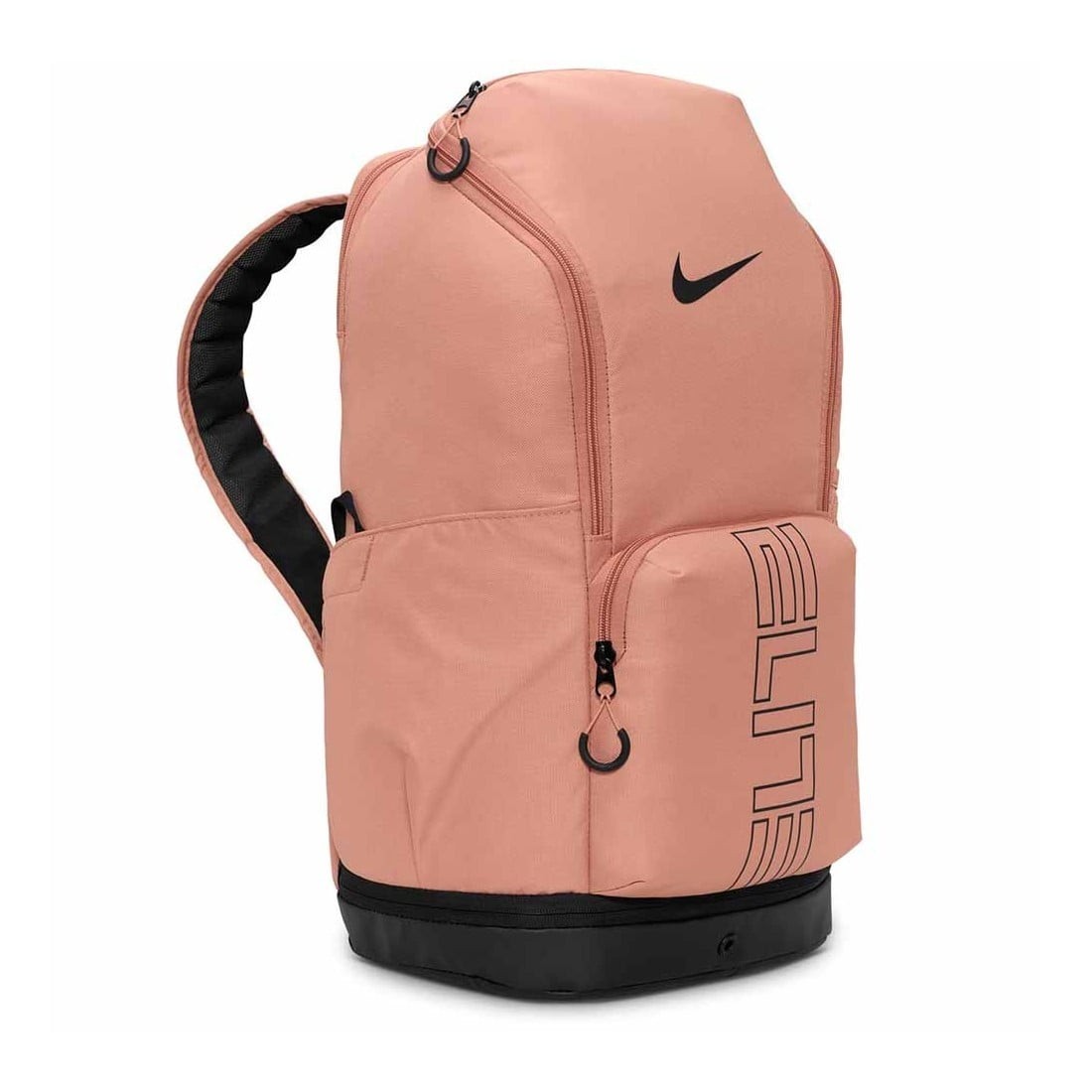 Nike Varsity Elite Backpack (32L) Bubble Strap Safety Orange/Black/Wolf Grey OS