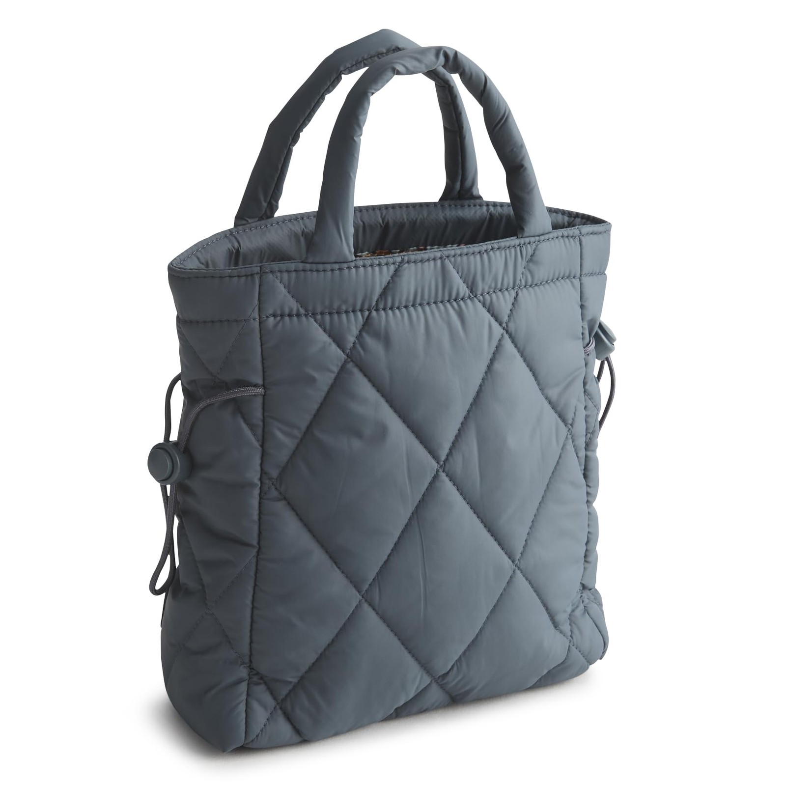 Vera Bradley Featherweight Mini Original Tote Bag, Dark Slate, One Size, Slate