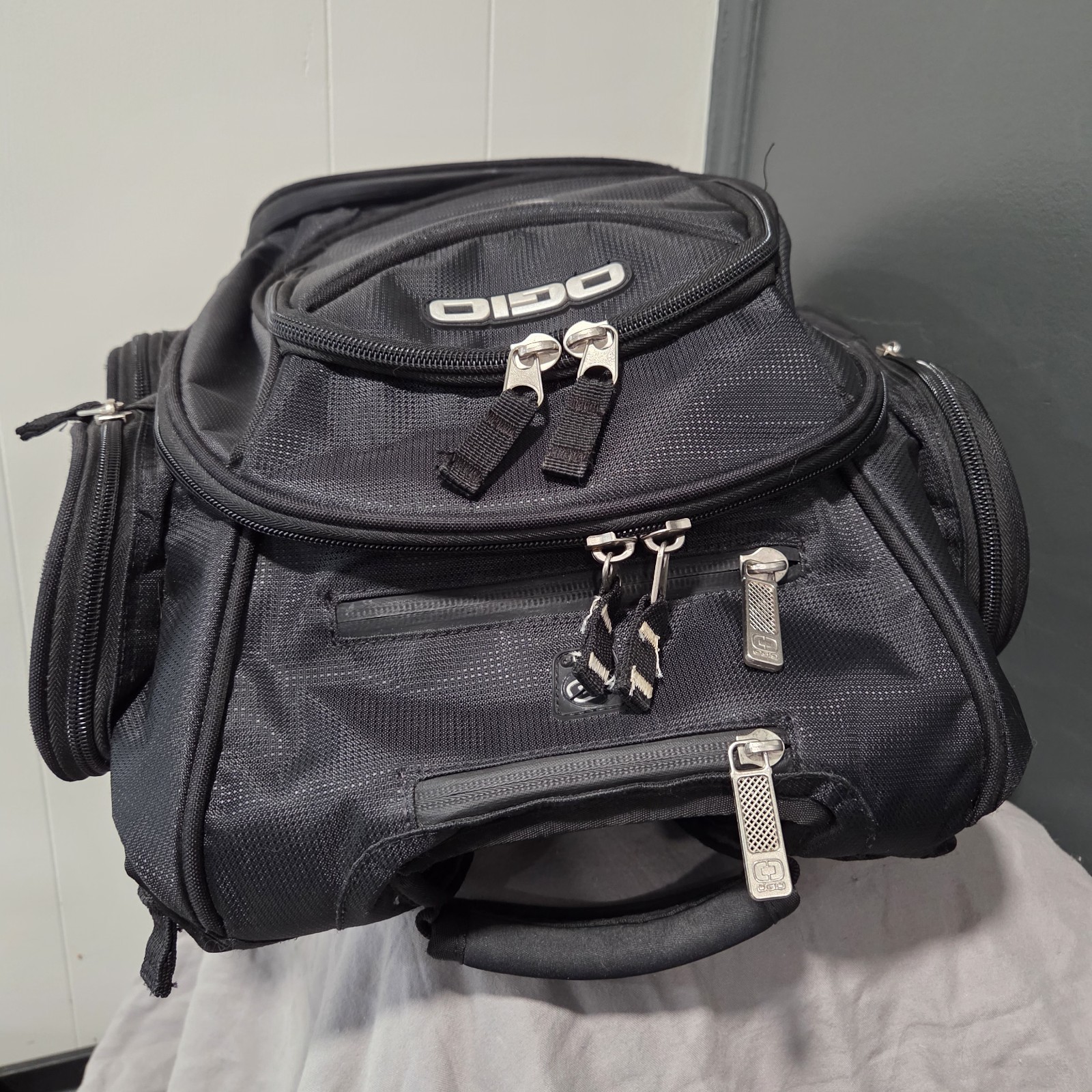 OGIO Metro Street Tech Specs Backpack Black AB Logo NWOT Laptop Travel Work Bag