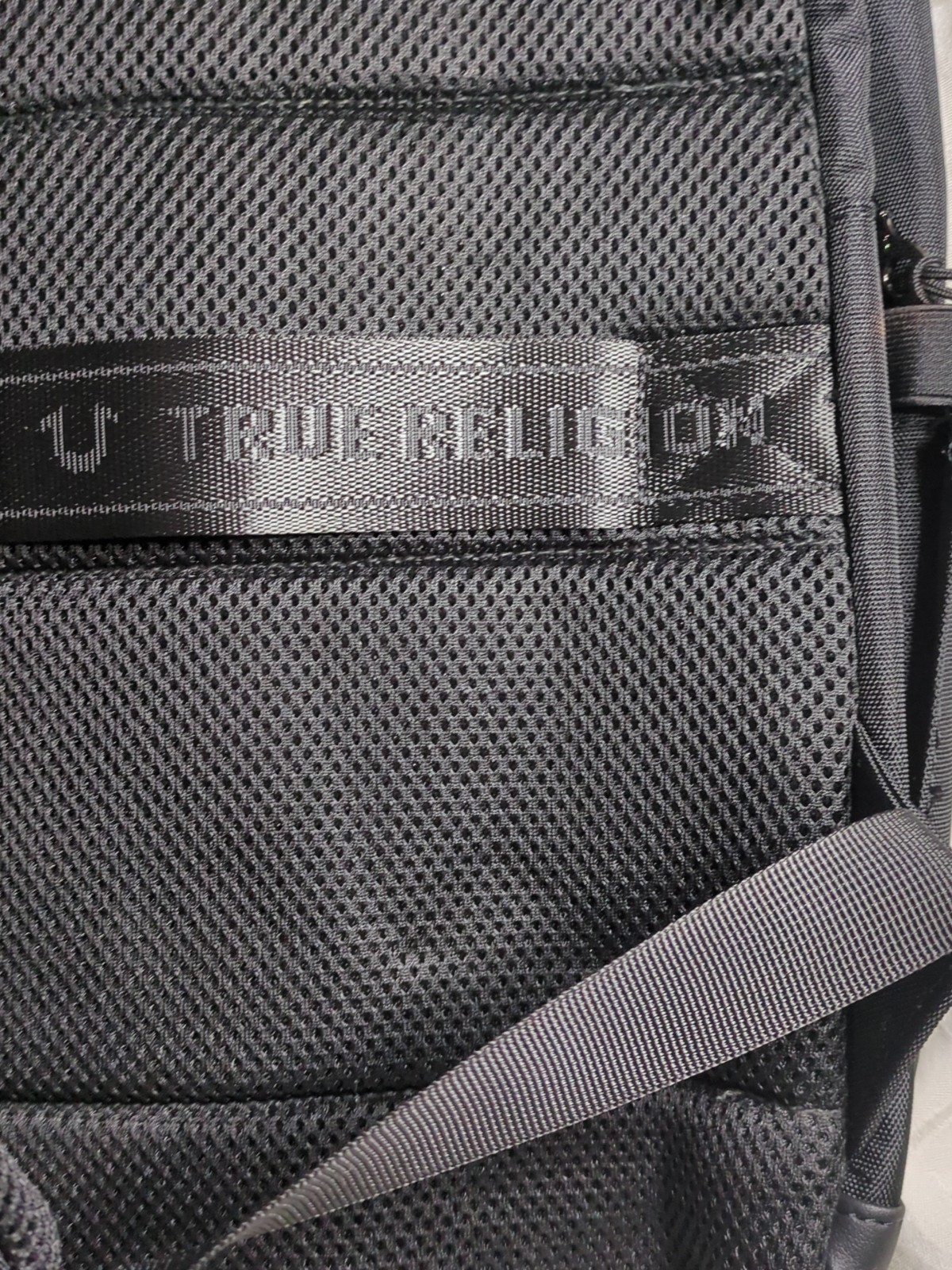 True Religion Commuter Backpack Dome Style Black Brand New with Tags TR105081