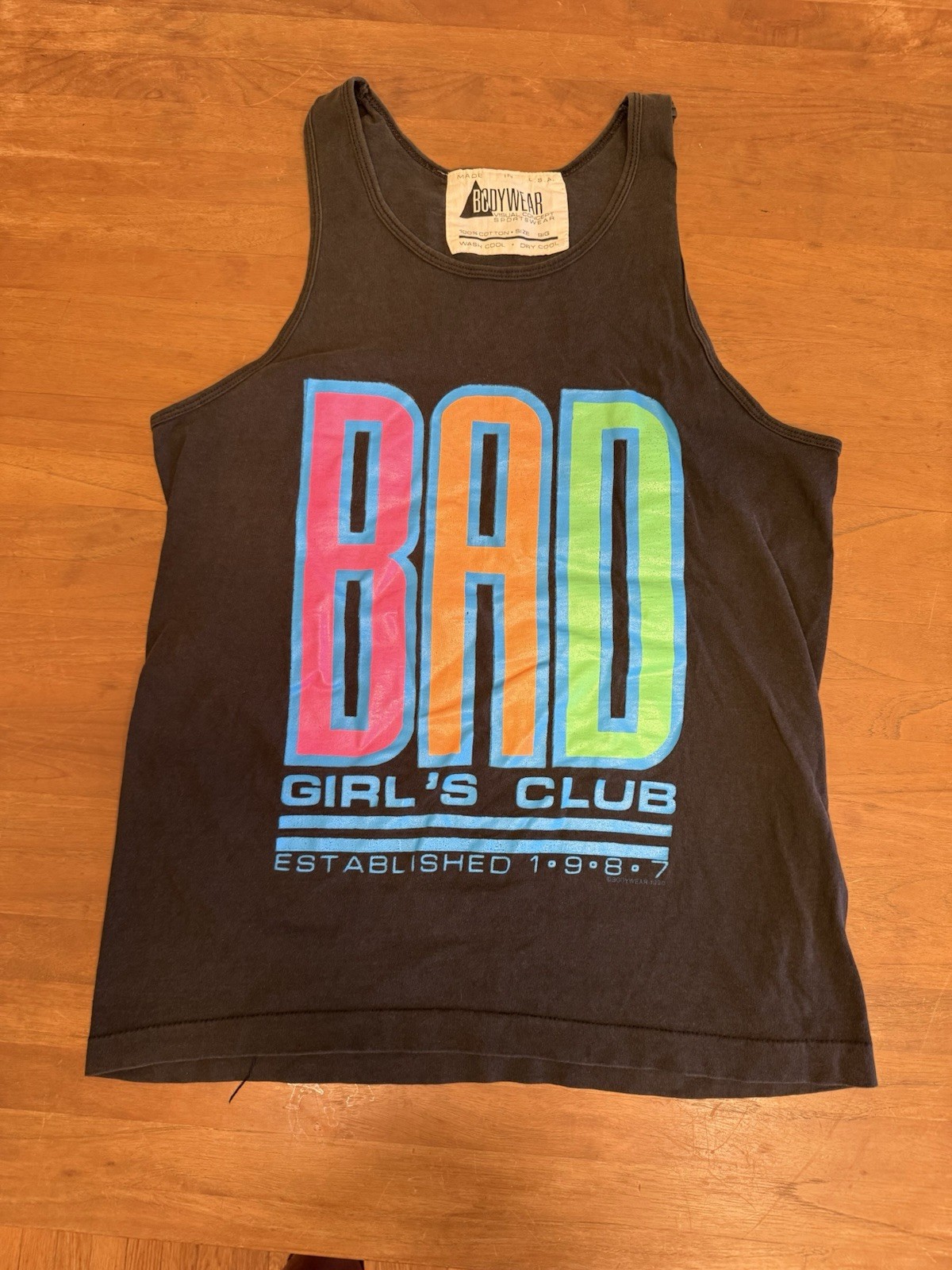Bodywear Bad Girls Club 90s Muscle Tank Top Shirt Adults Large