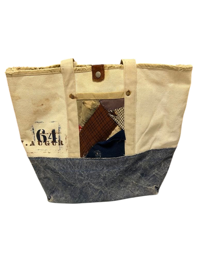 J.AUGUR DESIGN Tote Size H 14.1 x W 18.8 x D 7 in Made in USA