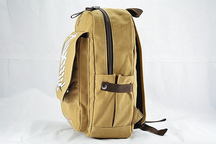 Anime Attack On Titan Backpack Schoolbag Shoulders Bag Outdoor Student Gift New