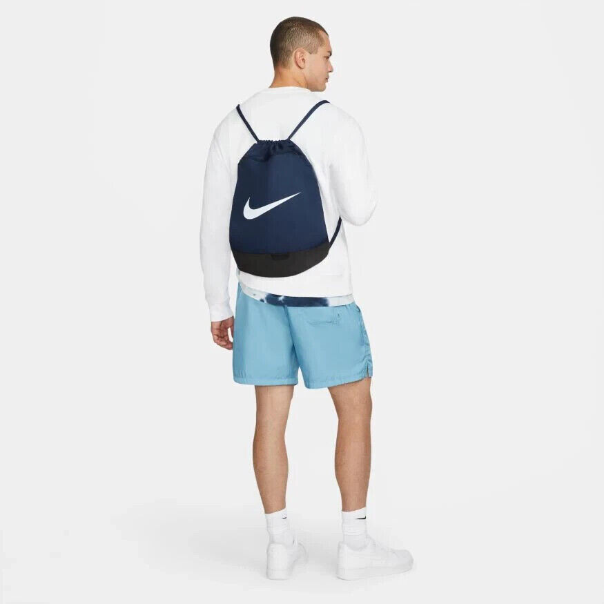 Nike Brasilia 9.5 Drawstring Backpack Bag Training Gym Sack Pack DM3978 410 New