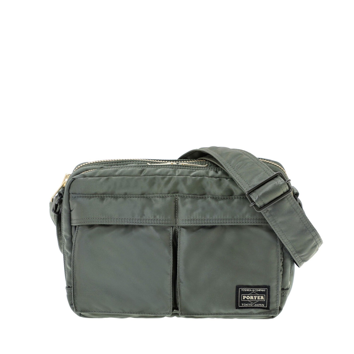 PORTER TANKER SLING BAG W zip 622-15154 Sage Green Yoshida & Co. Tokyo 2024