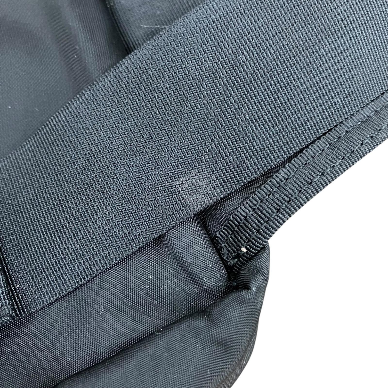 Authentic Porter Black Body Bag 23cm x 16cm x 3.5cm Adjustable Strap Damaged