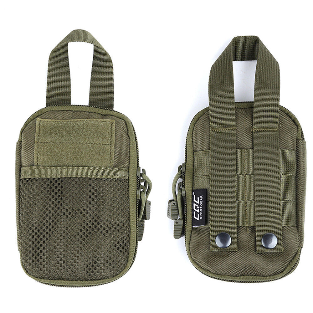 Tactical Molle Utility Bags Portable & Durable Nylon Pouch for Card Keybag Phone