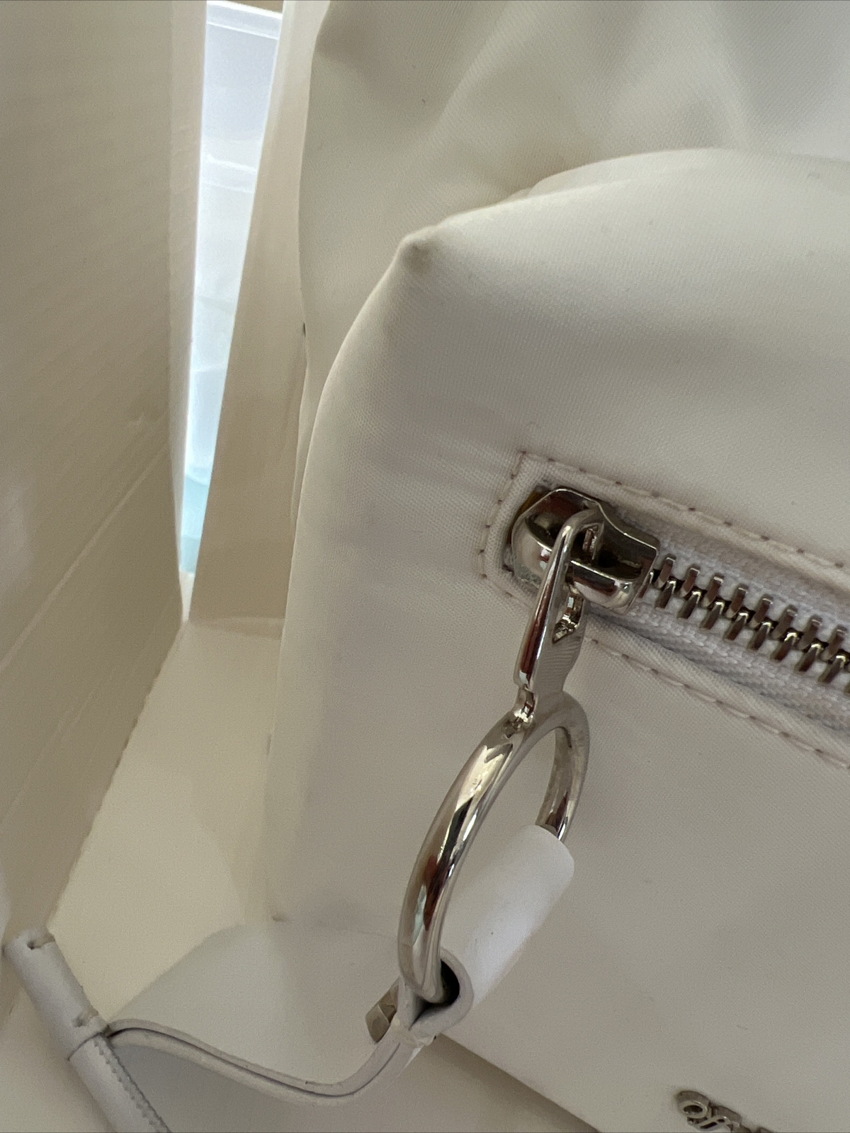 OFF White BACKPACK Virgil Abloh Work Wear White Ivory Women