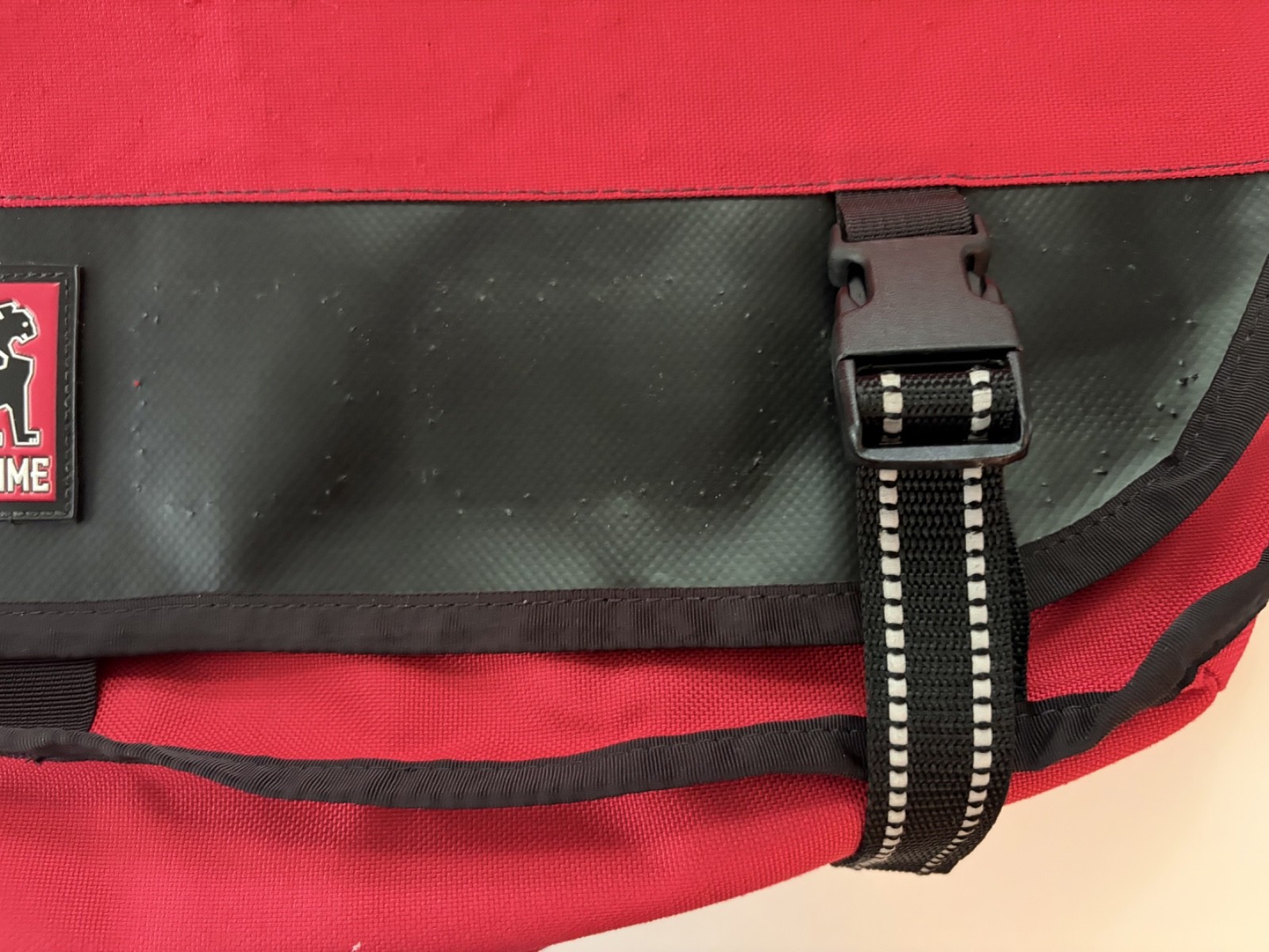 Chrome Industries Metropolis messenger bag – RED/BLACK