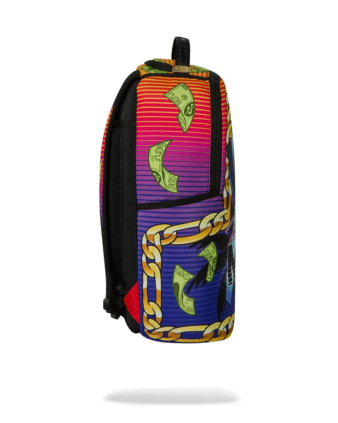 Sprayground Money Maker Backpack🔥New Black Travel Bookbag Large School Bag