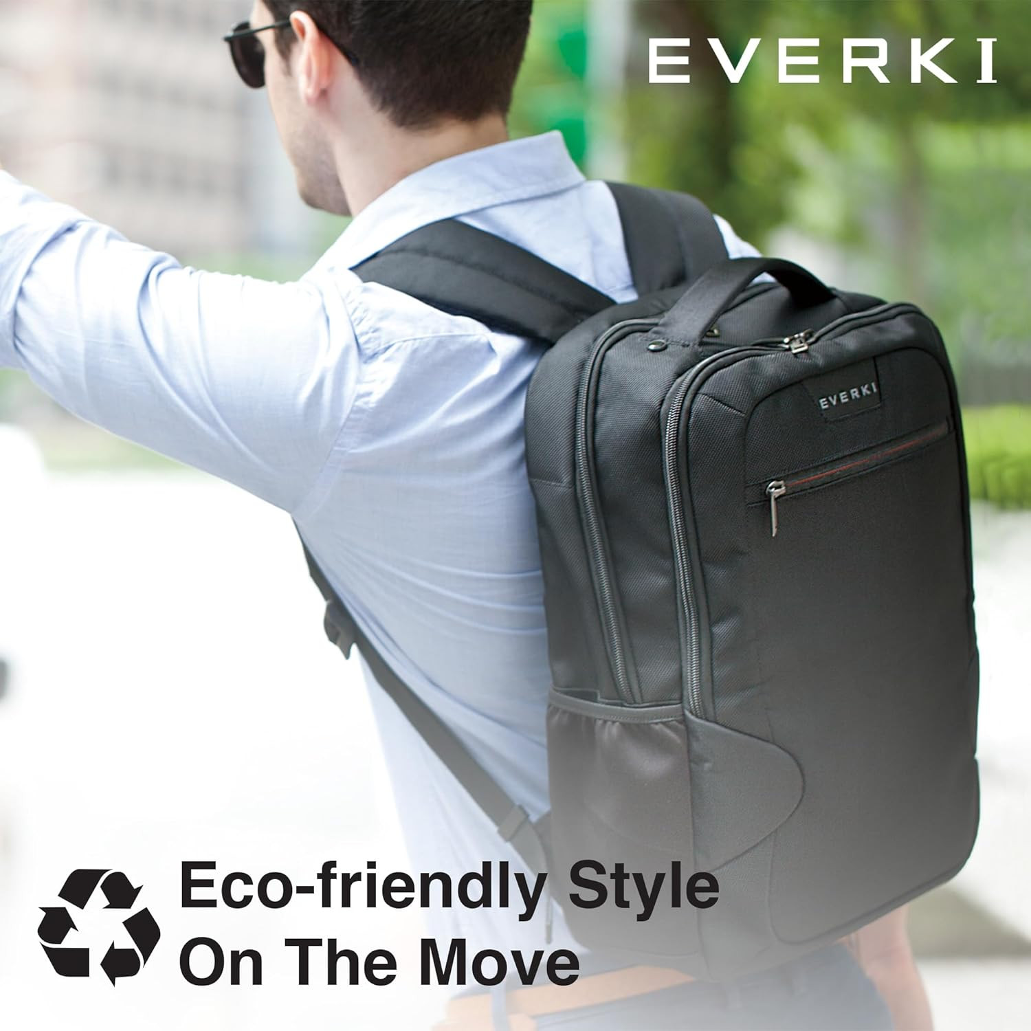 Sleek Eco-Friendly Laptop Backpack for Men & Women – Lightweight & Stylish