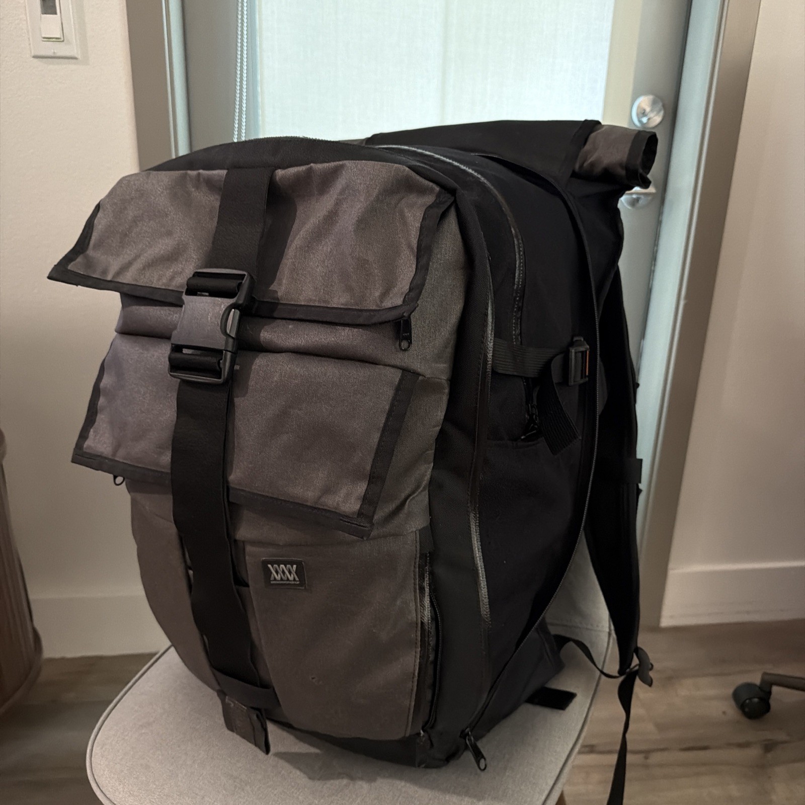 Mission Workshop Vandal 29L-65L Expandable Cargo Backpack Charcoal grey