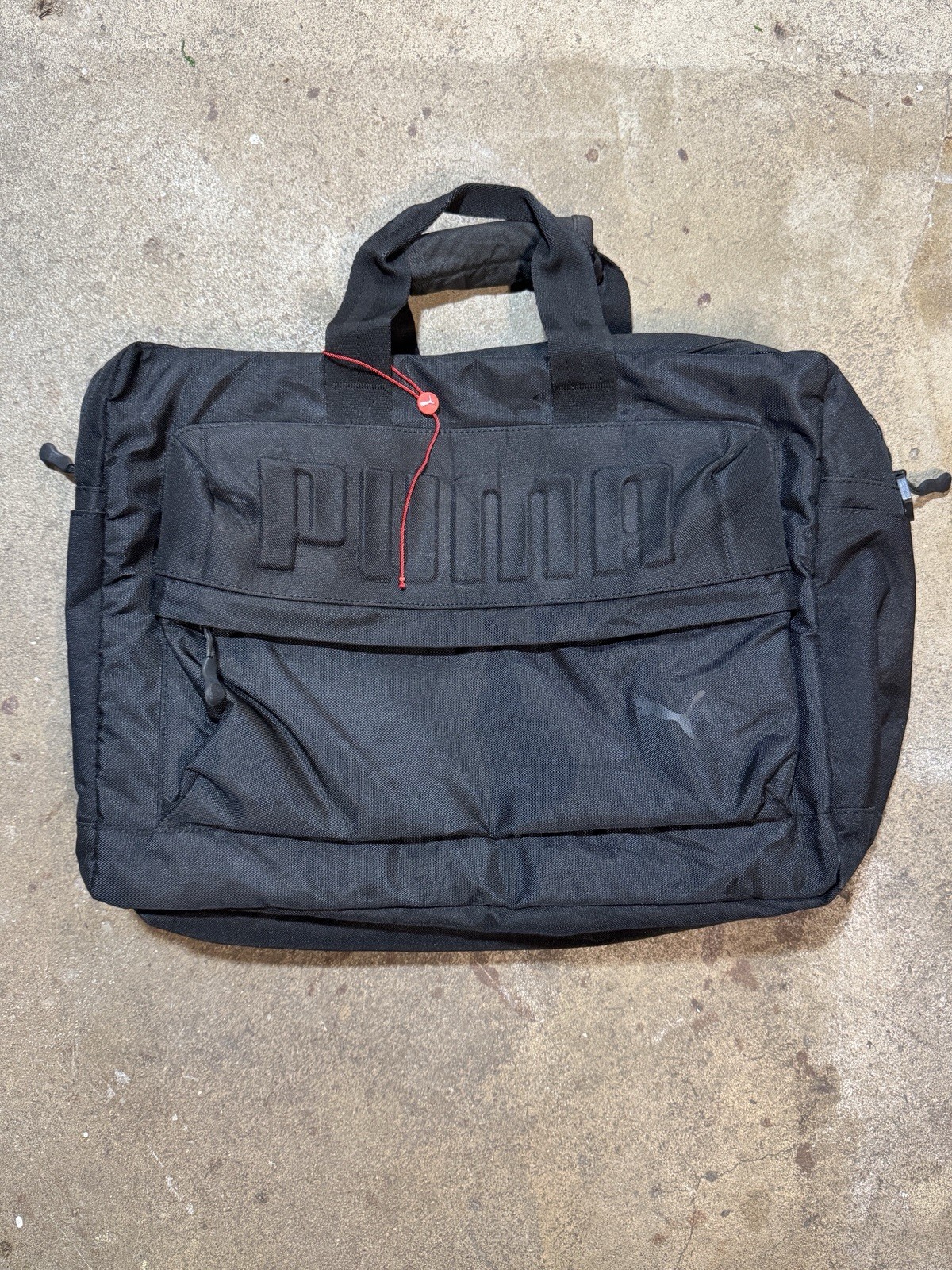 Puma 16.5” Messenger Document Laptop Bag Tote Black