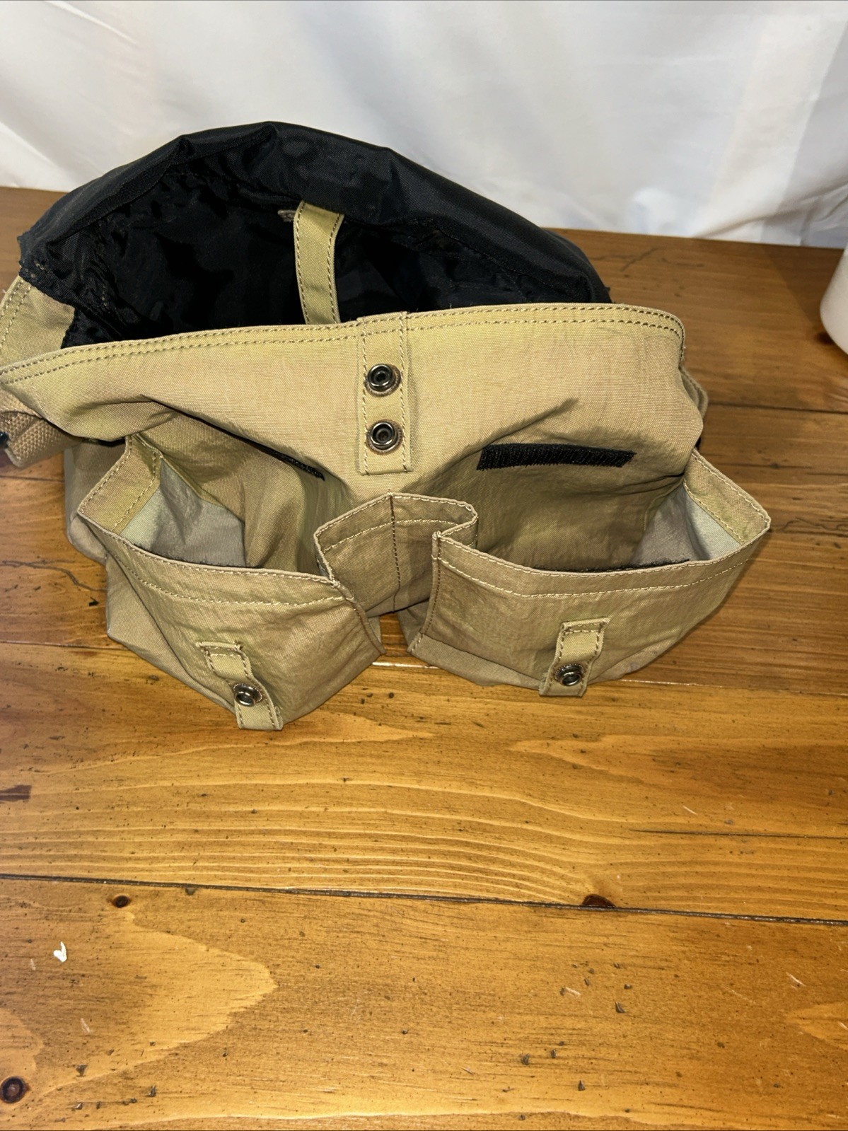 KIPLING Crossbody Beige Canvas Shoulder Sling Bag Adjustable Strap