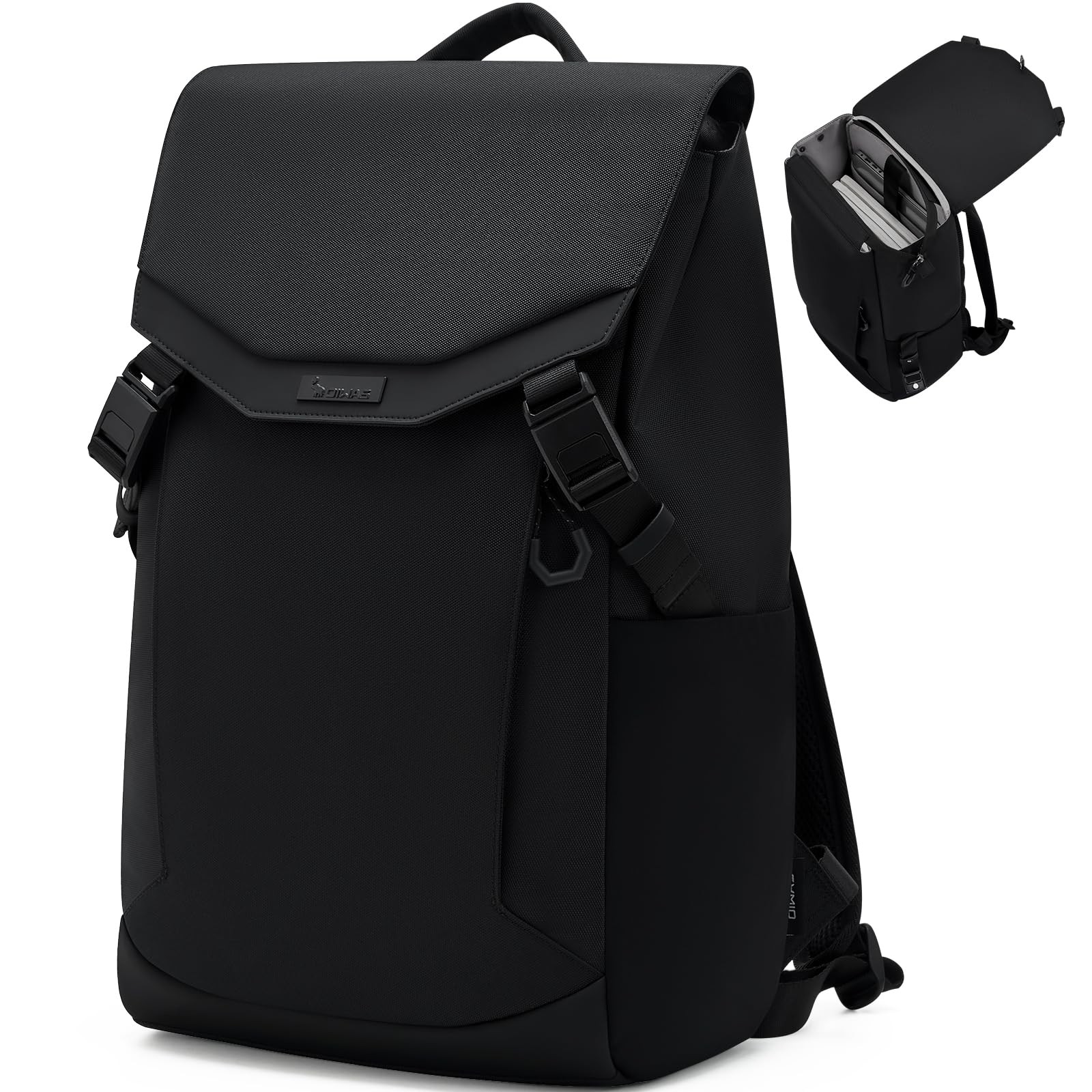 Backpack for Men, 16 Inch Laptop Backpack for Men with Magnetic Buckle, Water…