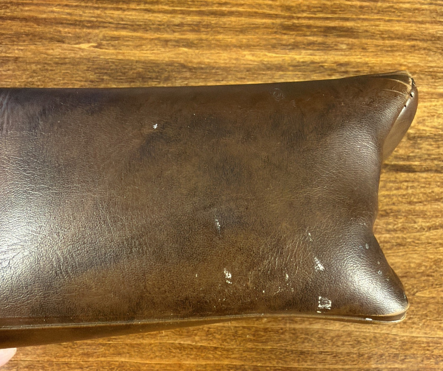 Hazel Shaving Kit Dopp Toiletry Bag Vintage 1975 Brown Hinged USA