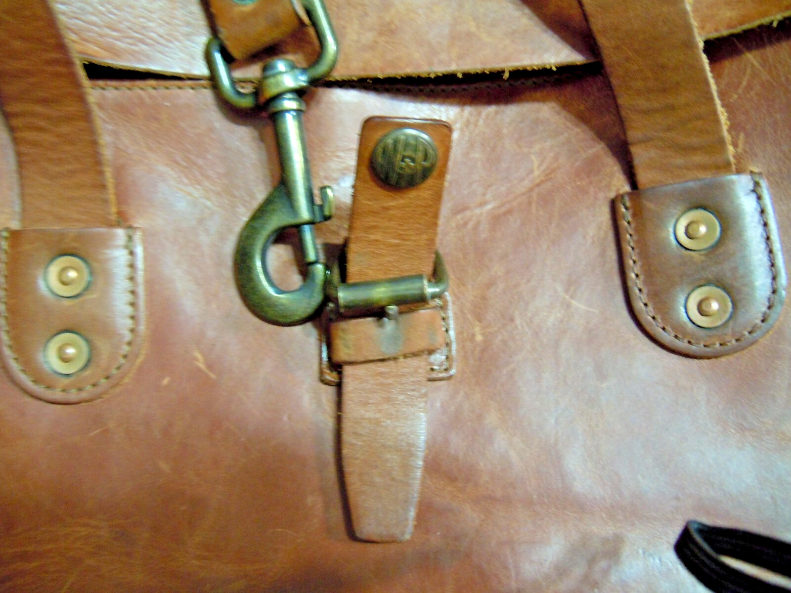 VTG Auth Whipping Post WP Standard Bison Concealed Carry Briefcase USA #2