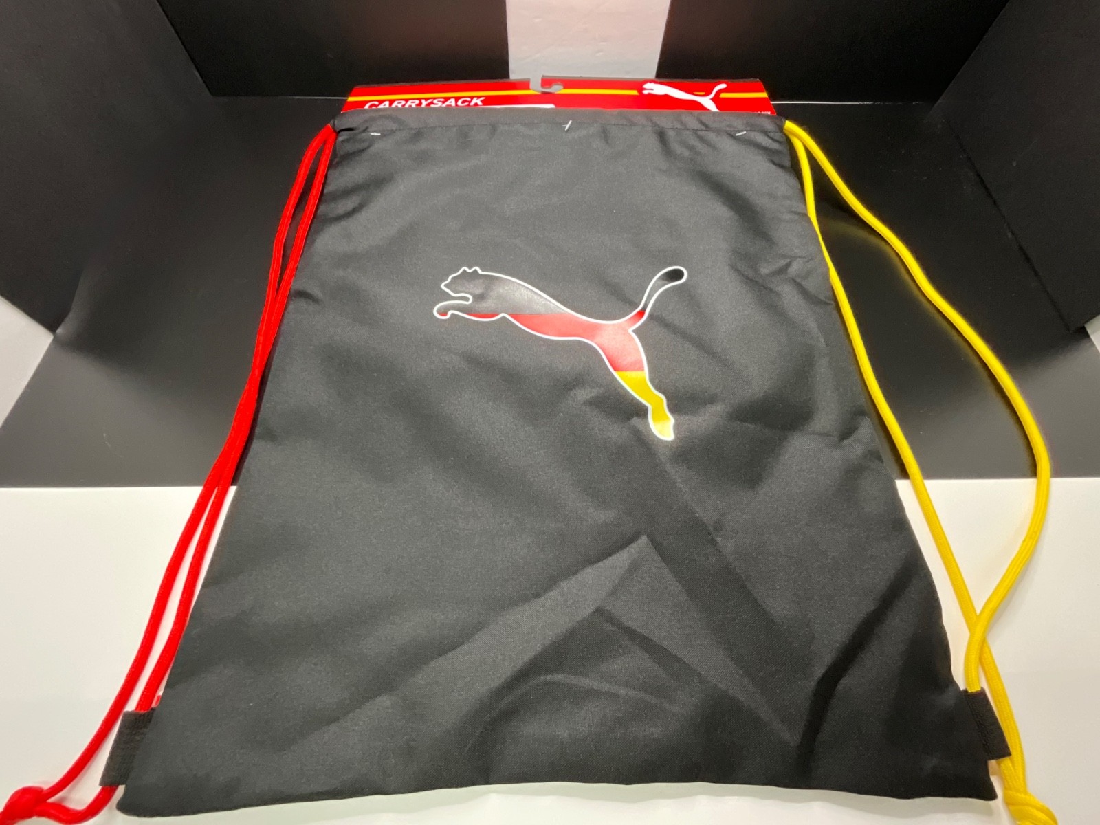PUMA GERMANY PROUD Carry Sack/Rucksack 17.5”x14.25”. NWT