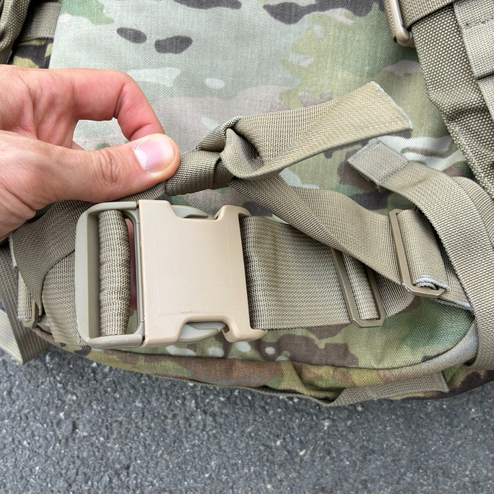 Spec-Ops Brand T.H.E. Pack Tactical Backpack Multicam OCP Yellow Lining USA