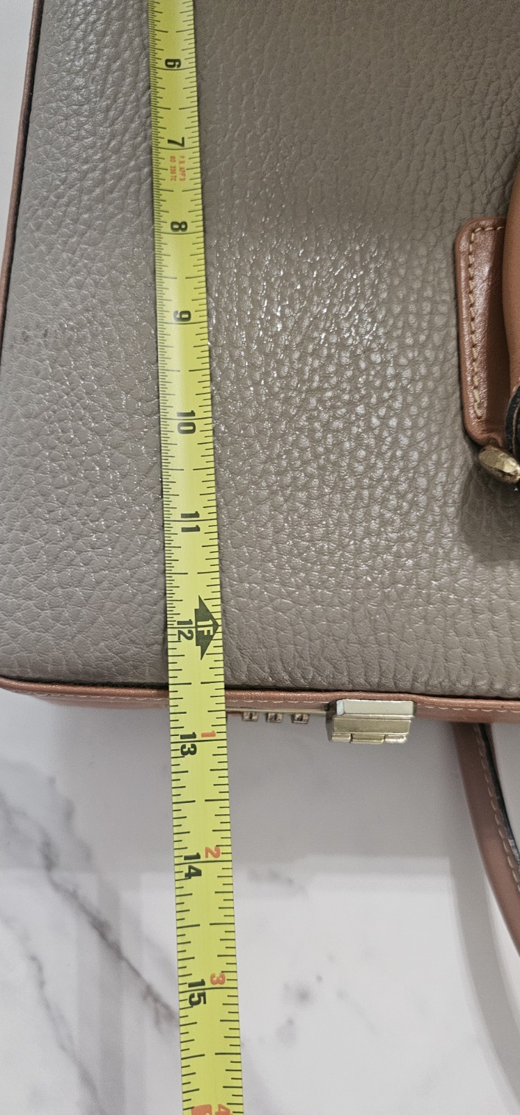 HIT Leather Briefcase, 17″ x 12″ x 2 1/2″