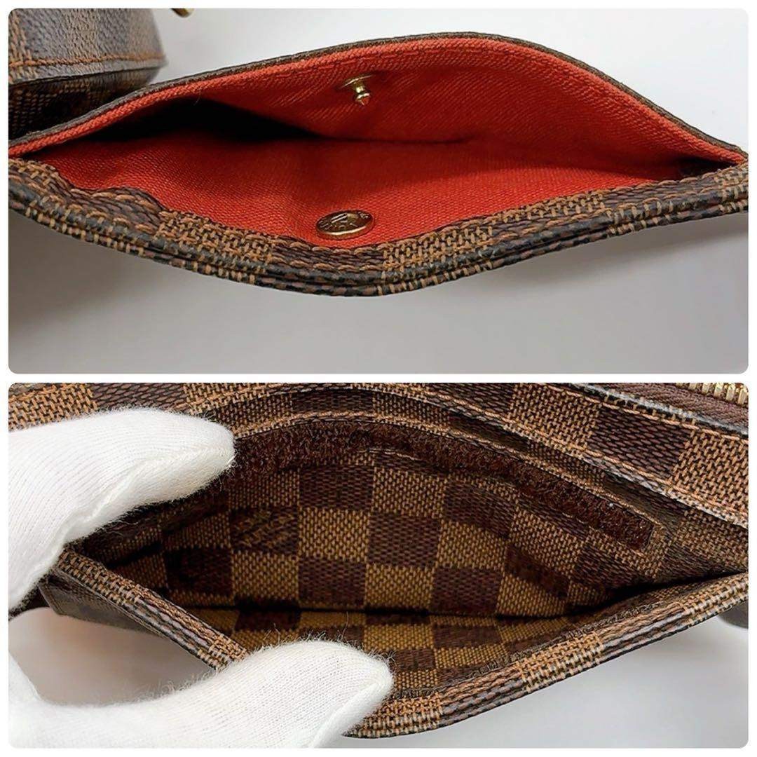Louis Vuitton Geronimos Damier Body Bag Handbag Luxury Vintage 10.5x18x4cm