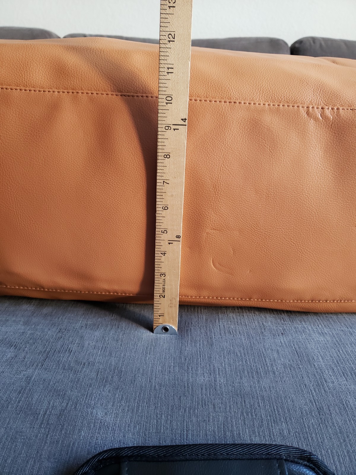 ASSHOLES*S LIVE FOREVER – Emotional Baggage Camel Tan Faux Leather BRAND NEW!