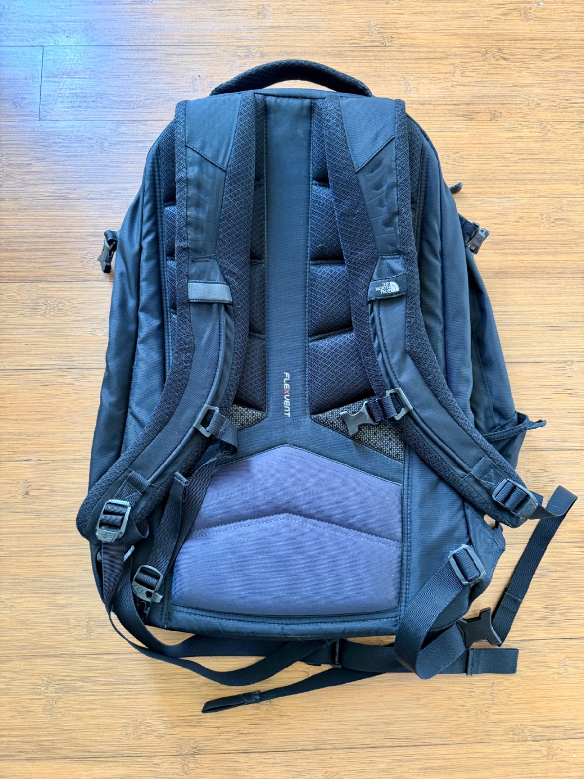 The North Face Surge Transit Backpack 38L – Grey Heather/Black