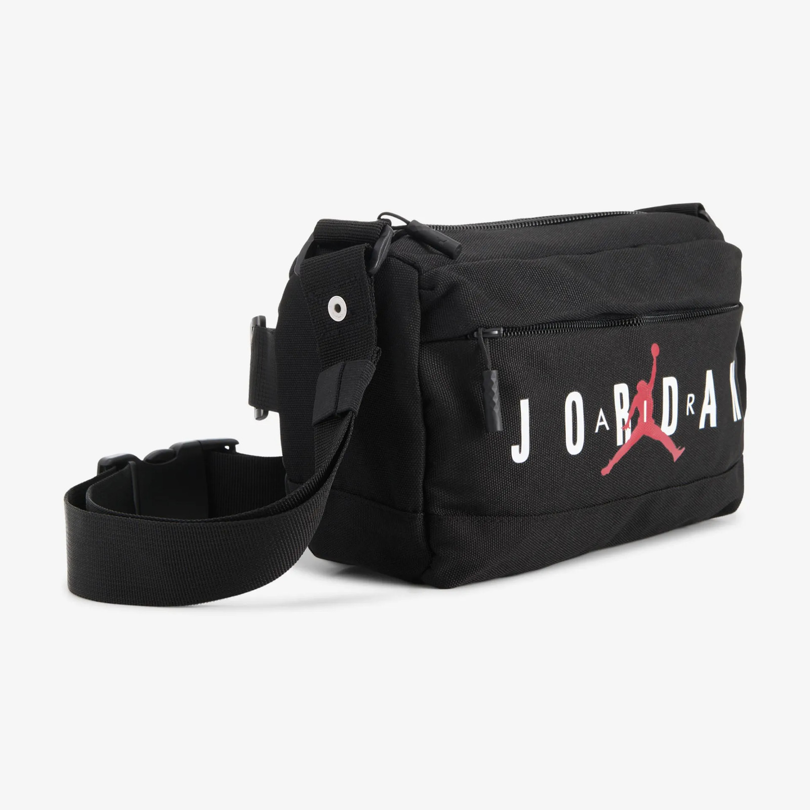 Nike Unisex JAM HBR Crossbody Bag, Black, 5-1/2″H x 10-1/2″W x 3-1/2″D