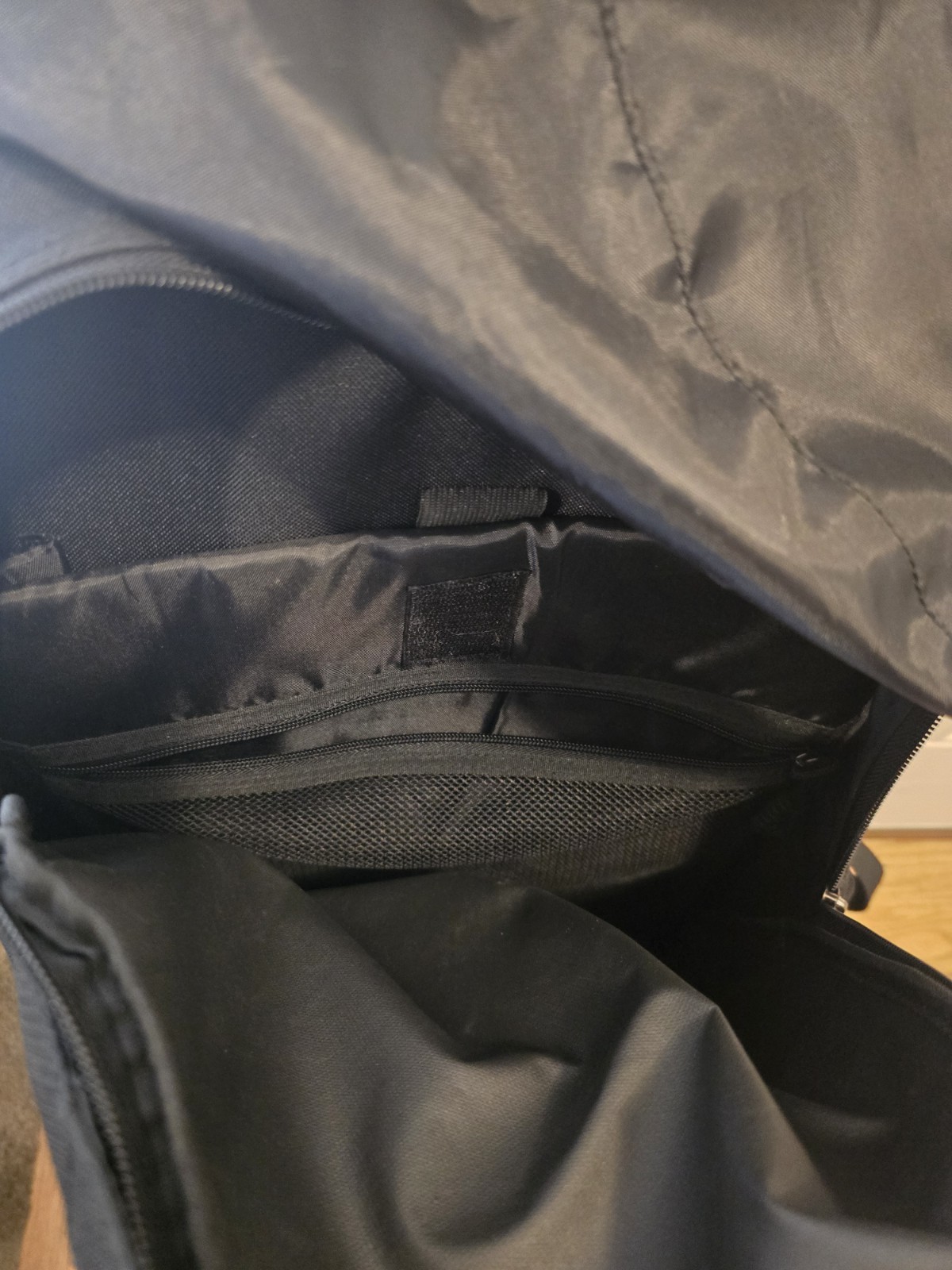 Harley Davidson Black Padded Computer Laptop Backpack Bookbag Bag