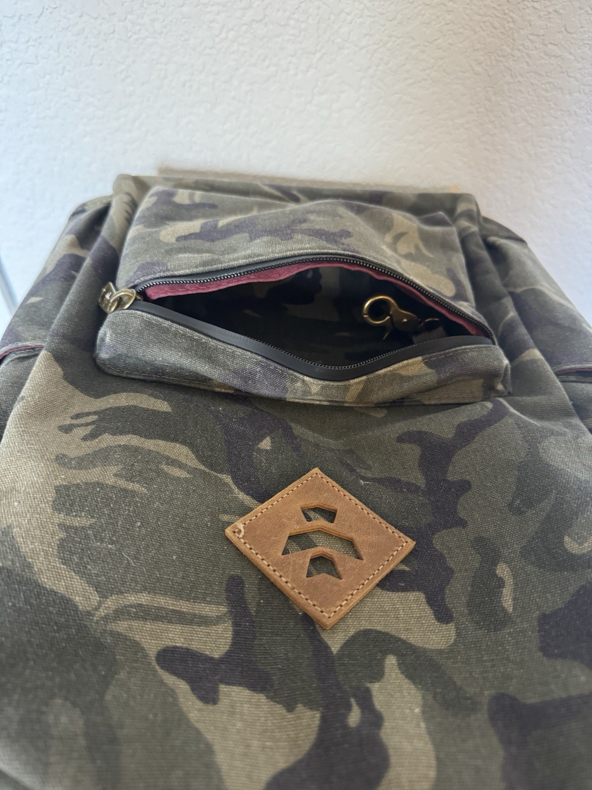 Revelry The Explorer Camo Backpack Water Resistant Smell Proof