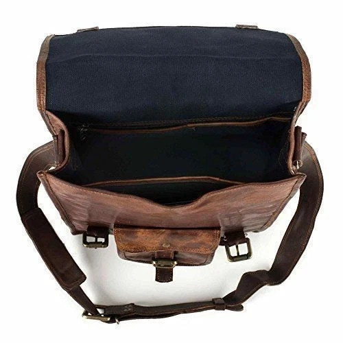 Handmade Genuine Leather Messenger Sleek Bag Men’s Shoulder Satchel