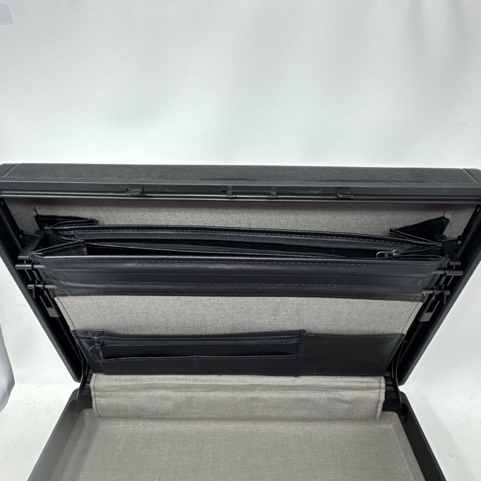 Vtg 1993 Samsonite Quantum Focus Hard Shell Briefcase Attache Prop IBM ERA – USA