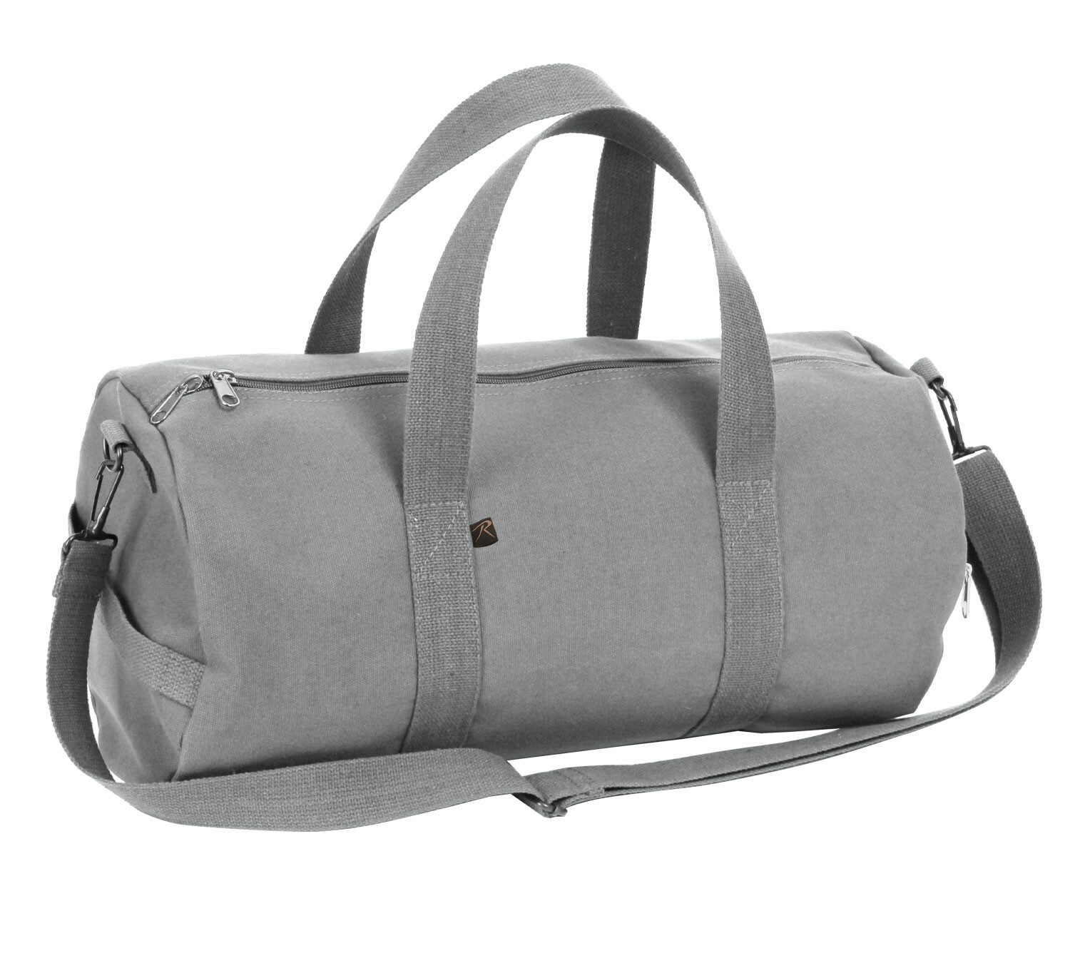 Rothco 19″ Grey Canvas Shoulder Bag – 19″ x 9″ Heavyweight Canvas Duffle Bag
