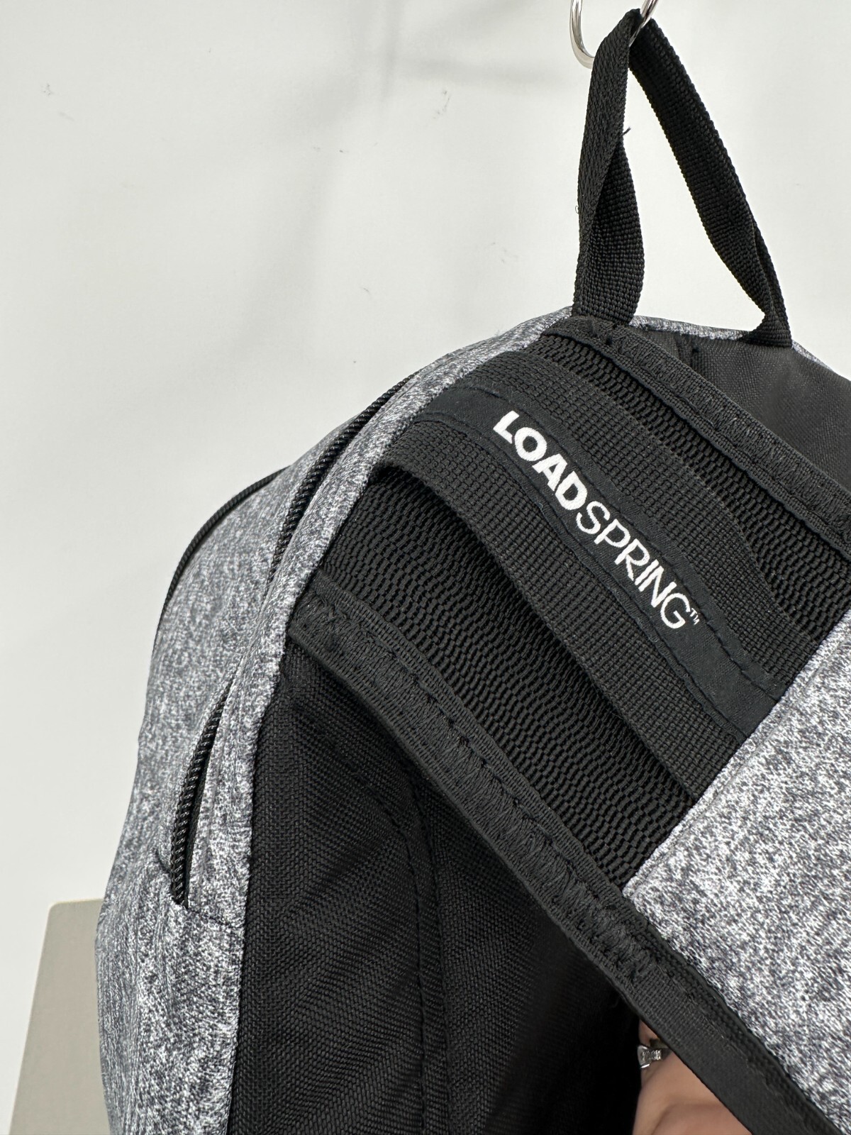 adidas Prime Sling Backpack Heather Gray Large School Bag Fits Laptop/Tablet Boy