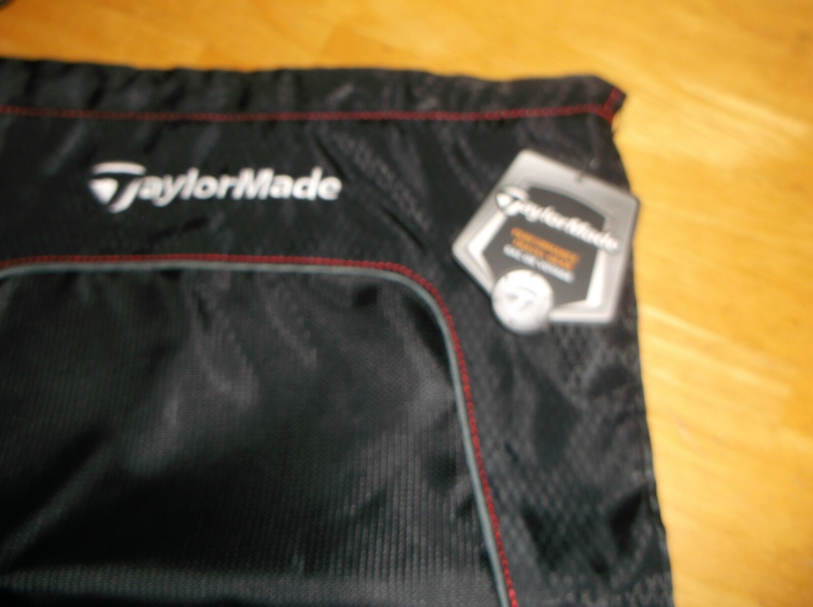 NEW TAYLORMADE PERFORMANCE DRAWSTRING SHOEBAG – BLACK 16 x 12 1/2