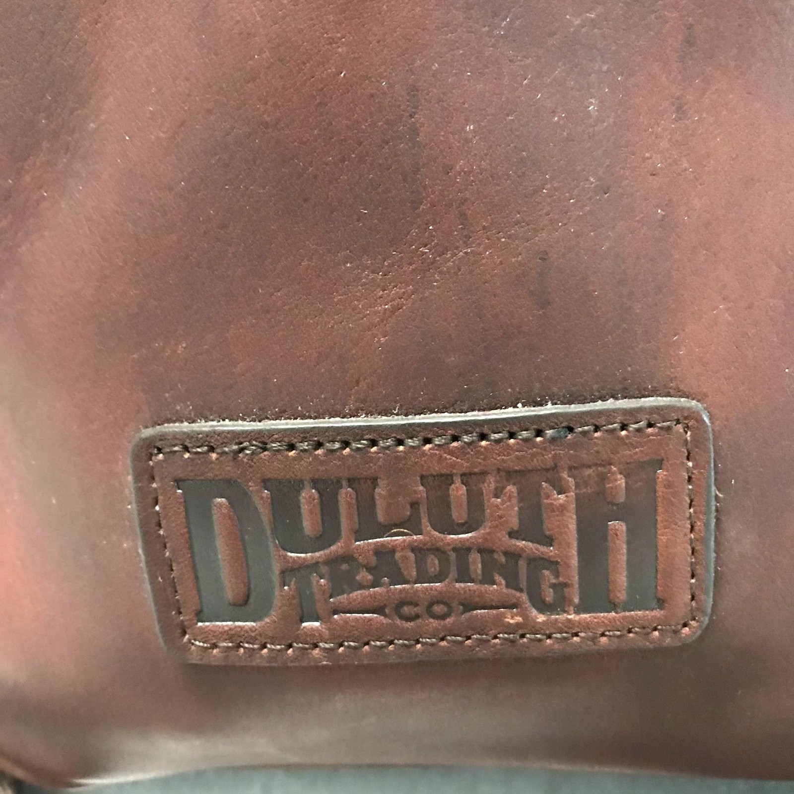 DELUTH Trading Mens Brown Buffalo Leather Crossbody Bag Adjustable
