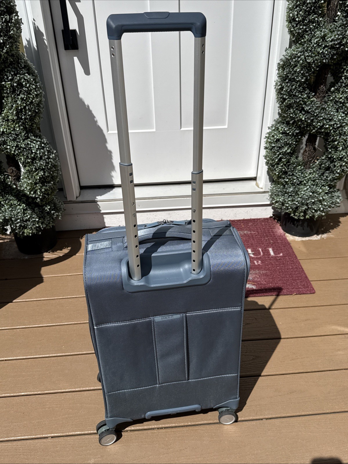 Samsonite UpLIFT Lightweight Softside Expandable Luggage Blue Carry On