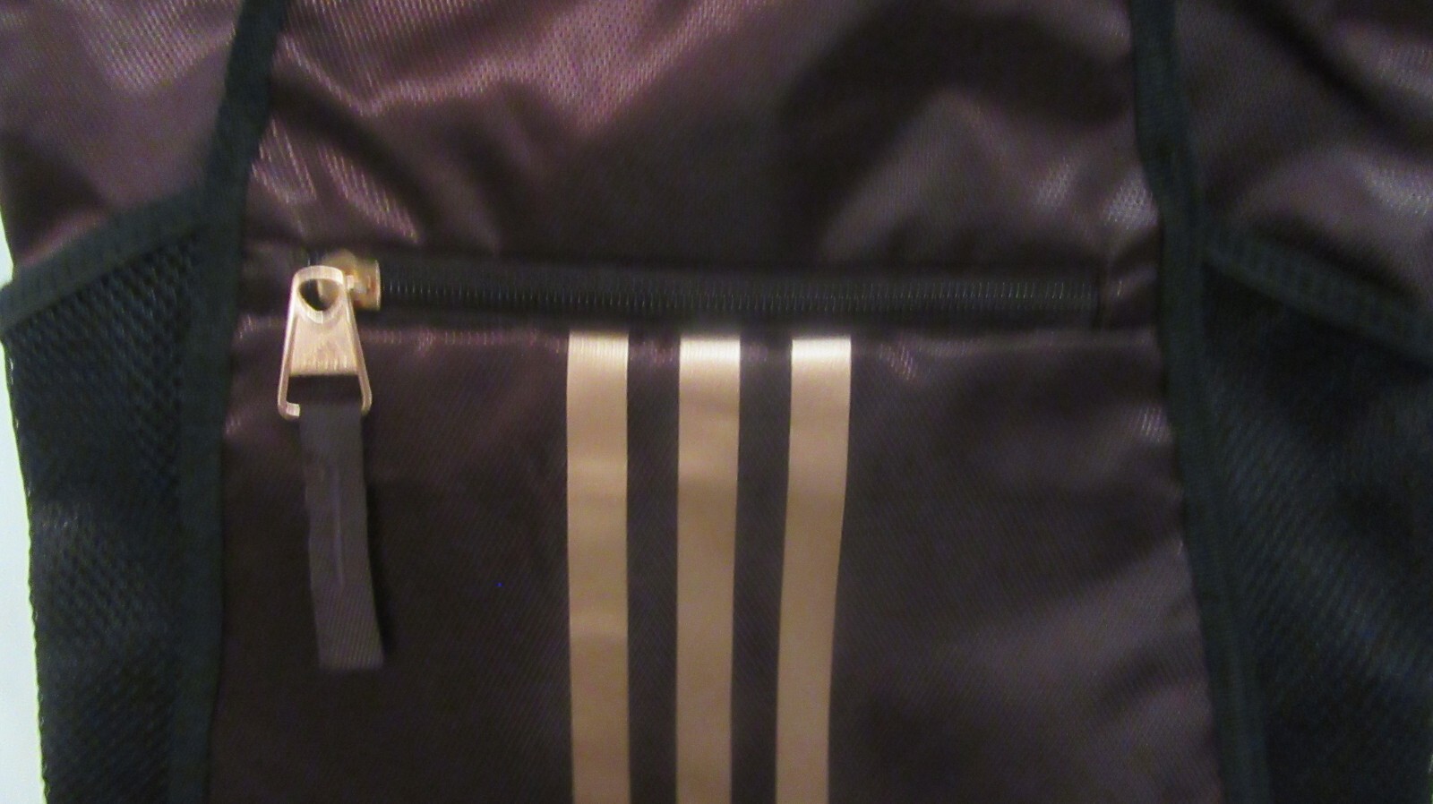 ADIDAS ALLIANCE II SACK PACK (BACK PACK) NEW W/T SHADOW BROWN/GOLD LIGHTWEIGHT