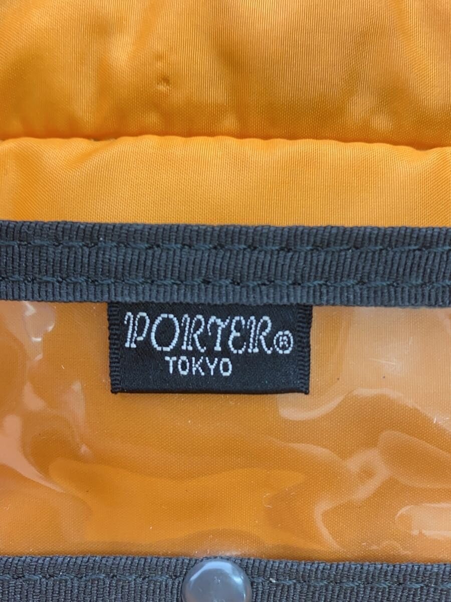 Authentic PORTER Shoulder Bag Nylon Black 6.5×28.5×40.5cm