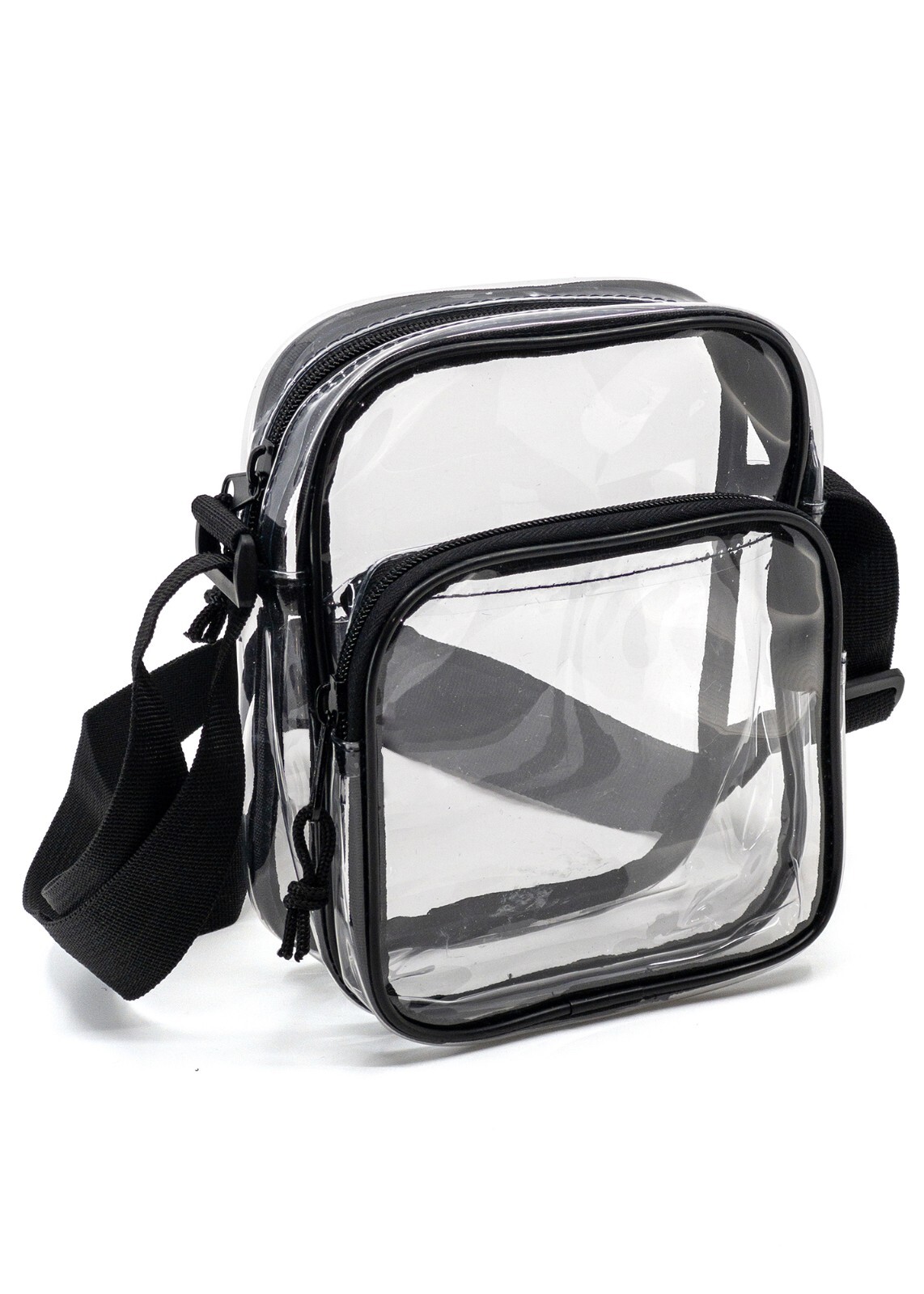 Clear Stadium Approved Sling Bag Transparent Purse Sporting Events Concerts