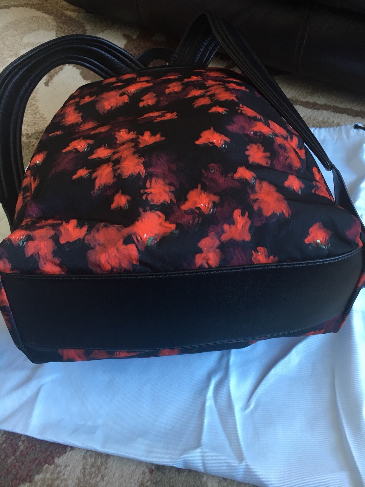 GIVENCHY Authentic Fall Floral Pattern Backpack Fall 2018 MSRP 1450$