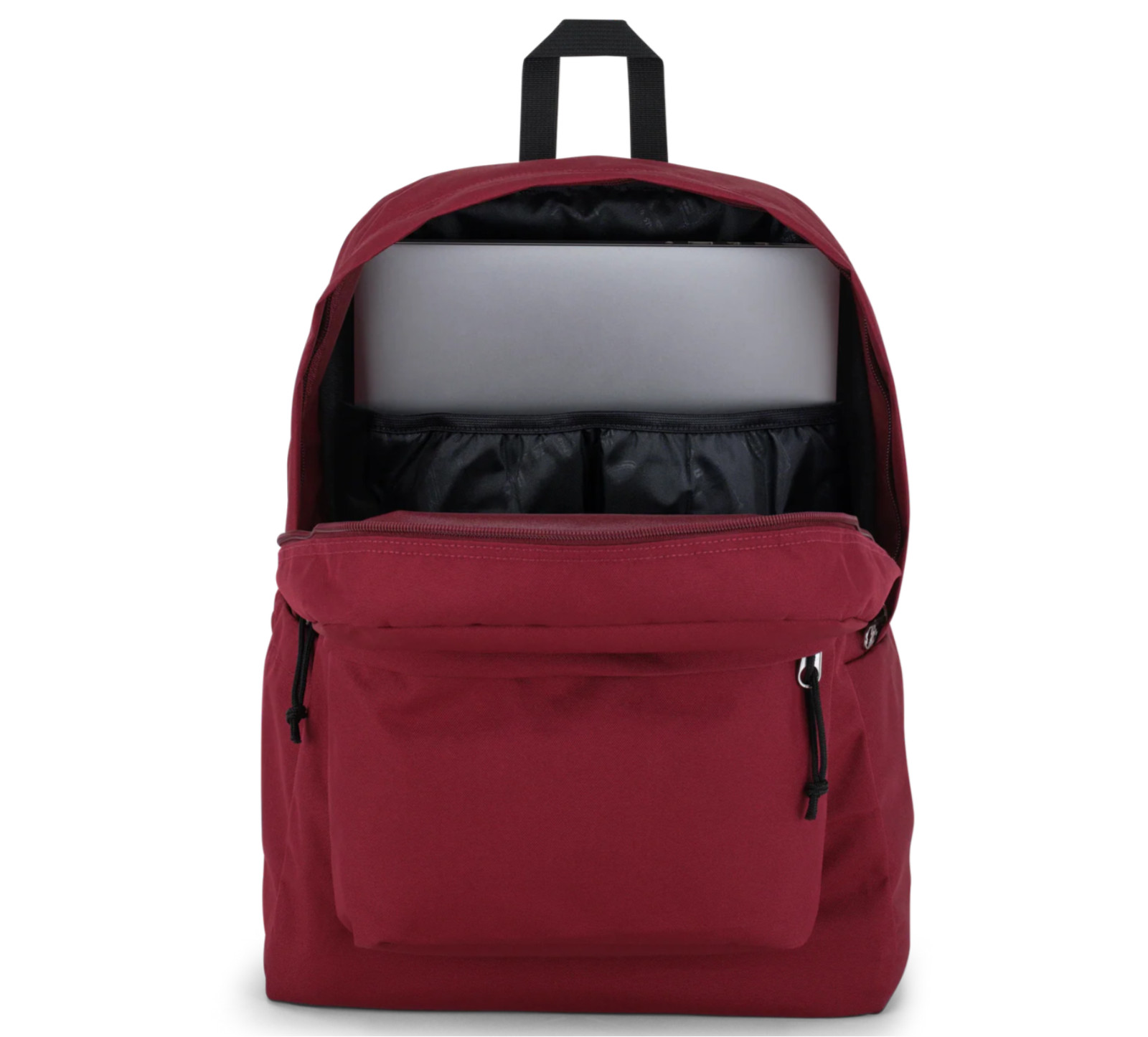 JanSport SuperBreak Plus Backpack Russet Red/Graphite Grey Choose Color